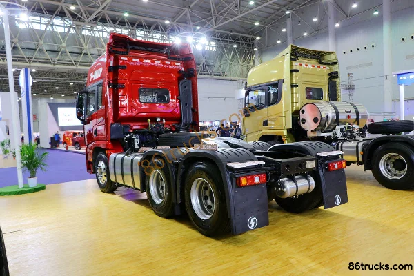 SHACMAN Delong X5000 Lightweight Edition 490hp 6X4(10 wheels) Tractor Truck (12-Speed) Exterior (3) | 86Trucks