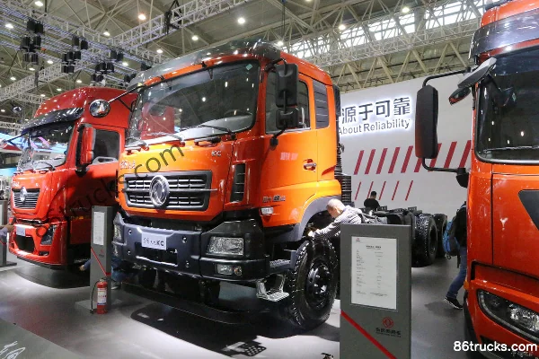 Dongfeng Commercial Vehicle Tianlong KC Heavy Truck 430 ch 8X4(12 roues) 7 m tipper Extérieur (3) | 86Trucks
