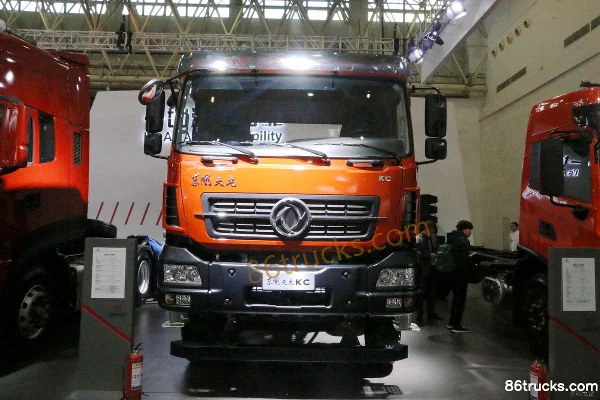 Dongfeng Commercial Vehicle Tianlong KC Heavy Truck 430 ch 8X4(12 roues) 7 m tipper Extérieur (2) | 86Trucks