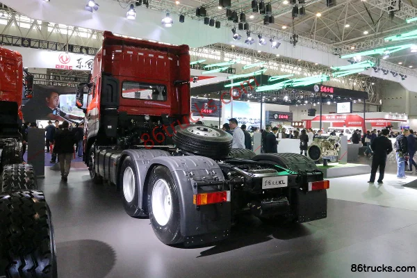 Dongfeng Commercial Vehicle Tianlong KL Heavy Truck 465 ch 6X4(10 roues) tractor (China VI) (axle ratio 2.87) Extérieur (3) | 86Trucks