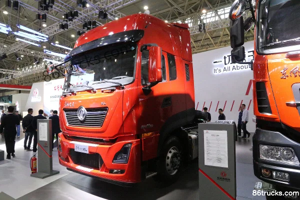 Dongfeng Commercial Vehicle Tianlong KL Heavy Truck 465 ch 6X4(10 roues) tractor (China VI) (axle ratio 2.87) Extérieur (2) | 86Trucks