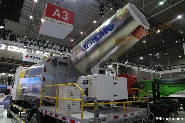 Dongfeng Liuqi New Chenglong M3 4X2(6 roues) electric dust suppression truck (XCMG Truck) Carrosserie (1) | 86Trucks