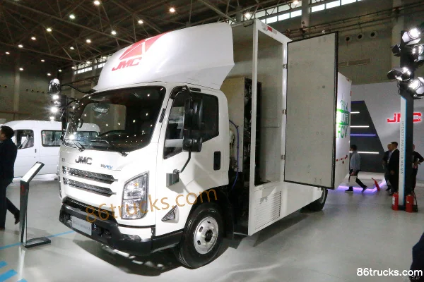 JMC Kairui N800 single-row hydrogen fuel cell box truck 4X2(6 roues) Extérieur (3) | 86Trucks