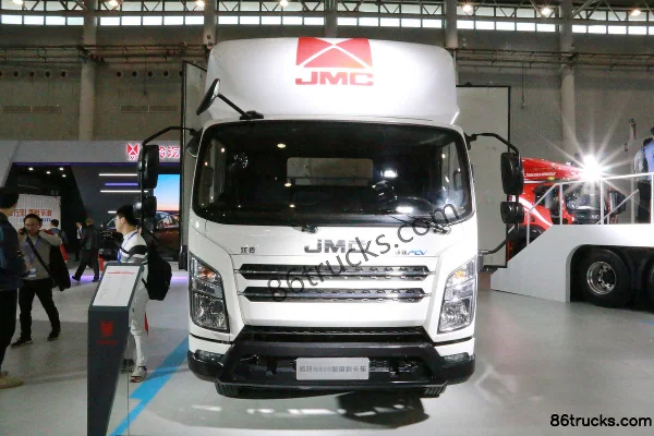 JMC Kairui N800 single-row hydrogen fuel cell box truck 4X2(6 roues) Extérieur (2) | 86Trucks