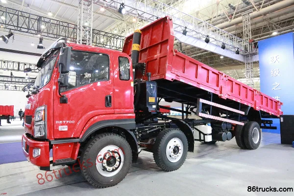 Yuejin Kaituo T700 220 hp 6X2(8 wheels) 6.7m dump truck Exterior (3) | 86Trucks