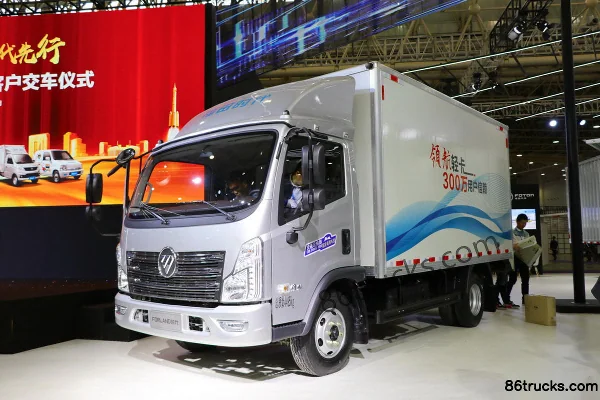 Foton Times Linghang 6 143 hp 4X2(6 wheels) 4.165m single-row box light truck Exterior (3) | 86Trucks