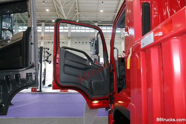 JAC Shuailing Q9 195 ch 4X2(6 roues) 6,78 m camion porteur à ridelles (China VI) Cabine (1) | 86Trucks