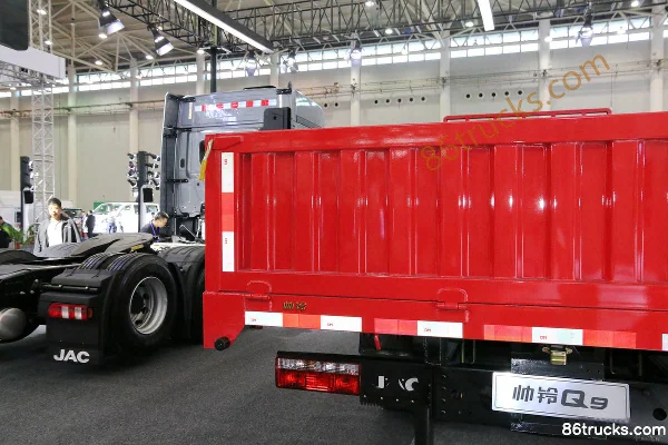 JAC Shuailing Q9 195 ch 4X2(6 roues) 6,78 m camion porteur à ridelles (China VI) Carrosserie (3) | 86Trucks