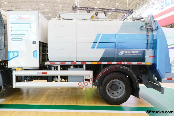 FAW Jiefang J6L 4X2(6 wheels) Kitchen Waste Truck (Haide Brand) Body (1) | 86Trucks