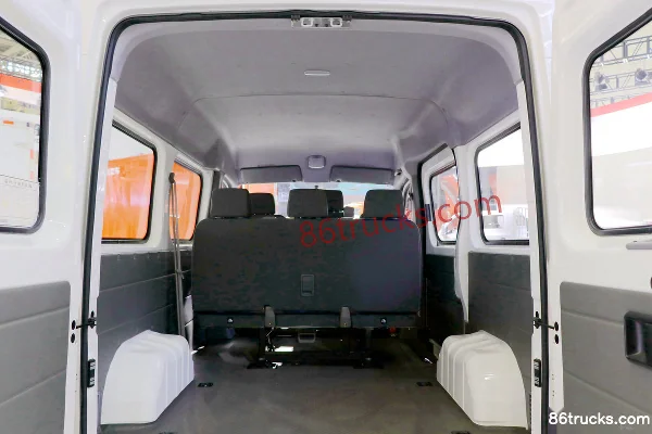 Dongfeng Yufeng V9 2,3L 136 ch toit moyen fourgon utilitaire haut de gamme Caisse (2) | 86Trucks