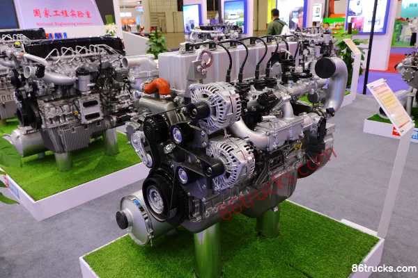 Yuchai YCA07220N-60 220 hp 7L China VI Natural Gas Engine Exterior (3) | 86Trucks