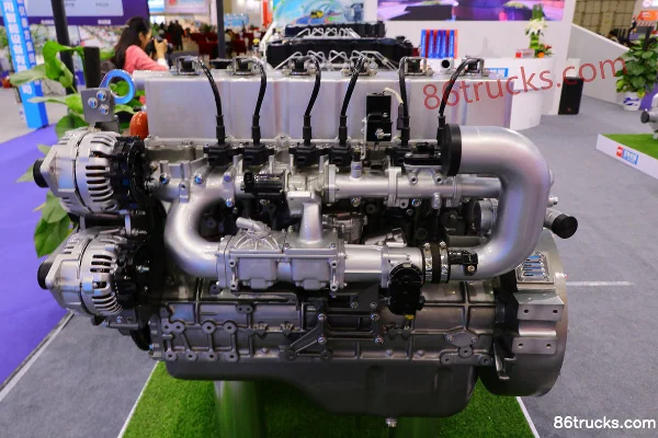 Yuchai YCA07220N-60 220 hp 7L China VI Natural Gas Engine Exterior (2) | 86Trucks