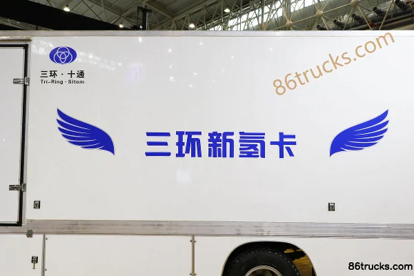 Sanhuan Shitong New Hydrogen Truck Chuangke T3 Single Row Hydrogen Fuel Cell Electric Van Light Truck 58.34kWh 4X2(6 wheels) Body (1) | 86Tr