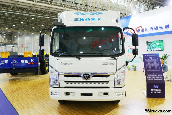 Sanhuan Shitong New Hydrogen Truck Chuangke T3 Single Row Hydrogen Fuel Cell Electric Van Light Truck 58.34kWh 4X2(6 wheels) Exterior (2)