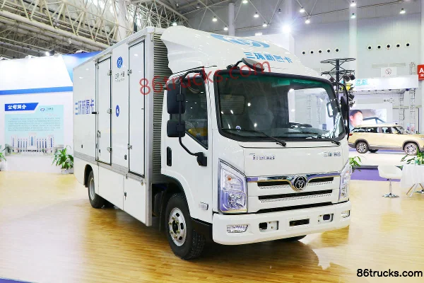 Sanhuan Shitong New Hydrogen Truck Chuangke T3 Single Row Hydrogen Fuel Cell Electric Van Light Truck 58.34kWh 4X2(6 whe