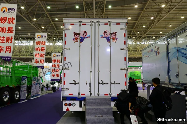 Kaile 13,75 m semi-remorque fourgon à rideaux latéraux Extérieur (3) | 86Trucks