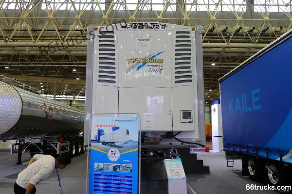 Kaile 13.6m Refrigerated Semi-trailer Exterior (2) | 86Trucks