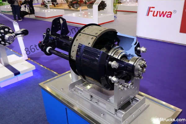 Meizhou HSM10010 Trailer Axle (Self Weight 330kg) Exterior (2) | 86Trucks