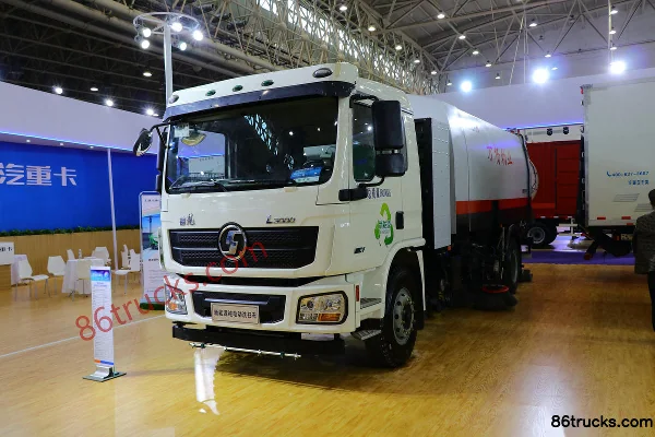 SHACMAN Delong L3000 4X2(6 wheels) Electric Sweeper Truck Exterior (3) | 86Trucks
