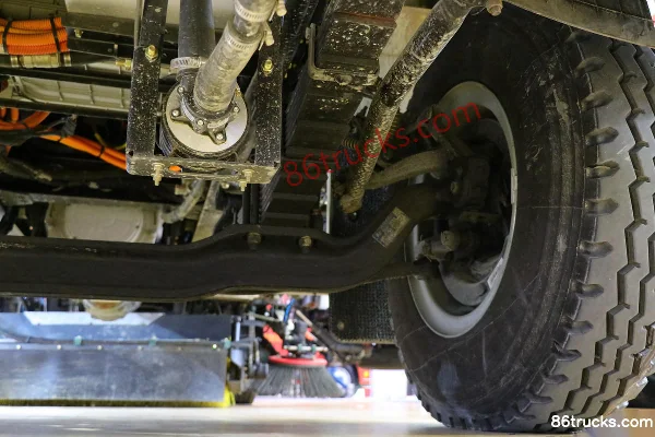 SHACMAN Delong L3000 4X2(6 wheels) Electric Sweeper Truck Chassis (3) | 86Trucks