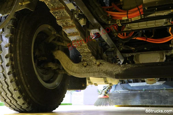 SHACMAN Delong L3000 4X2(6 wheels) Electric Sweeper Truck Chassis (2) | 86Trucks