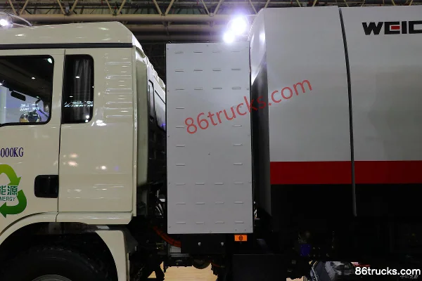 SHACMAN Delong L3000 4X2(6 wheels) Electric Sweeper Truck Chassis (1) | 86Trucks