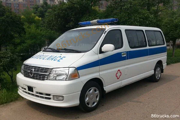 Jinbei Grease 106hp 4X2(6 wheels) Ambulance (Chengliwei Brand) Exterior