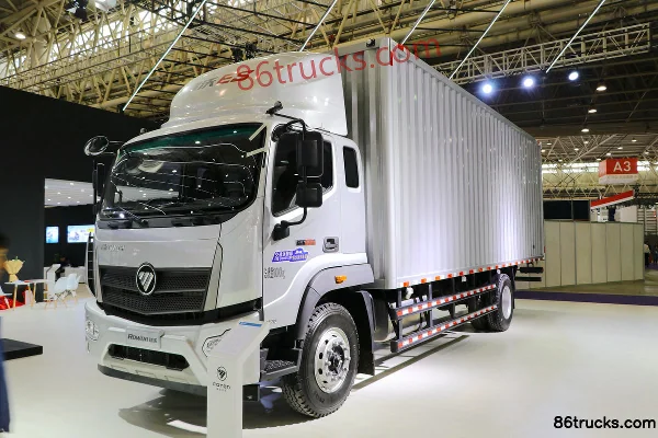 Foton Ruivo ES5 220 ch 4X2(6 roues) camion porteur fourgon 7,8 m Extérieur (3) | 86Trucks