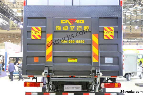 Foton Ruivo ES5 220 ch 4X2(6 roues) camion porteur fourgon 7,8 m Carrosserie (2) | 86Trucks