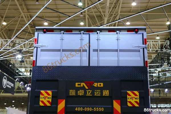 Foton Ruivo ES5 220 ch 4X2(6 roues) camion porteur fourgon 7,8 m Carrosserie (1) | 86Trucks
