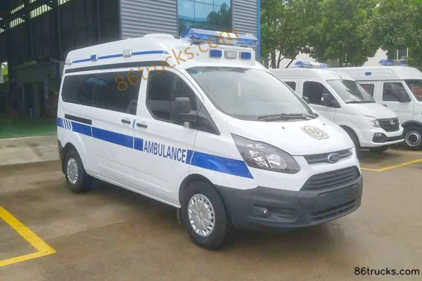 JMC New Transit 203hp 4X2(6 wheels) tower police light ambulance (Chengliwei brand) Exterior