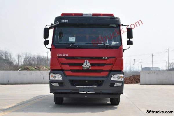 Sinotruk HOWO-7 310 ch 4X2(6 roues) camion de pompiers (marque Xindongri) Extérieur (2) | 86Trucks
