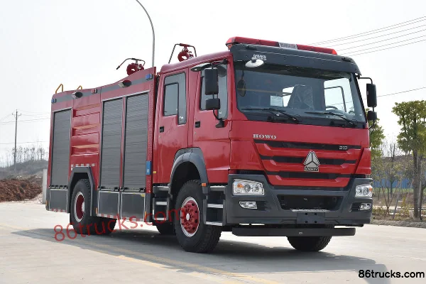 Sinotruk HOWO-7 310 hp 4X2(6 wheels) Fire Truck (Xindongri) Exterior