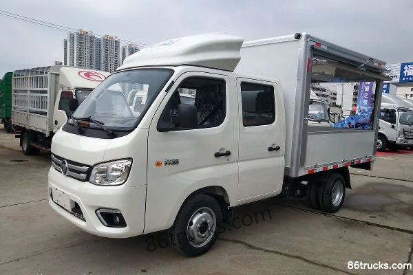 Foton Xiangling M1 1,5 L 116 ch 4X2(6 roues) essence 2,6 m camion micro à benne basculante double cabine (China VI) Extérieur (2) | 86Trucks