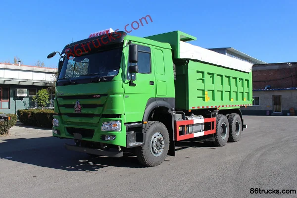 Sinotruk HOWO Heavy Truck 400hp 6X4(10 wheels) 6m Dump Truck Exterior (3) | 86Trucks