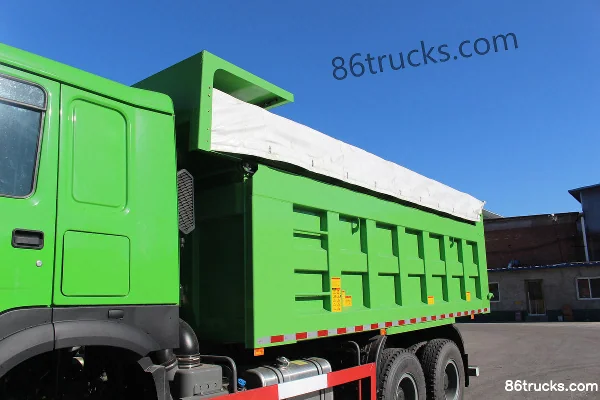 Sinotruk HOWO Heavy Truck 400hp 6X4(10 wheels) 6m Dump Truck Body (1) | 86Trucks