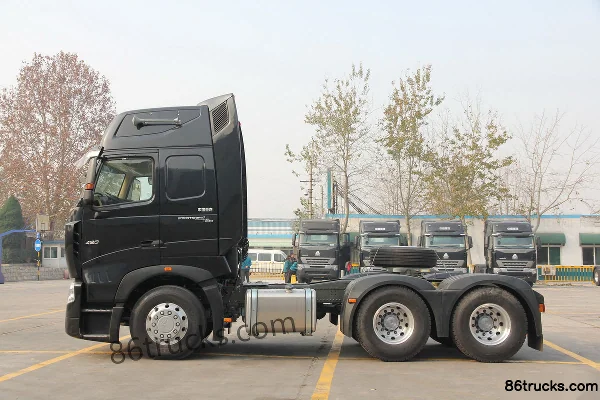 Sinotruk HOWO A7 Series Heavy Truck 420 hp 4X2(6 wheels) Tractor Truck (A7-G Cab) Exterior (3) | 86Trucks