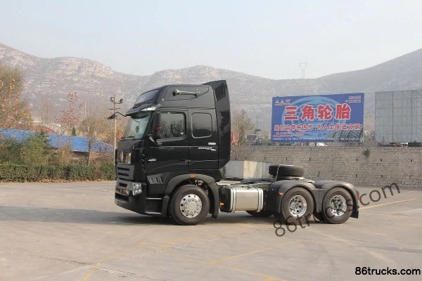 Sinotruk HOWO A7 Series Heavy Truck 420 hp 4X2(6 wheels) Tractor Truck (A7-G Cab) Exterior (2) | 86Trucks