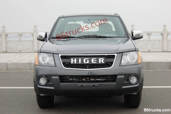 King Long HIGER 2011 Model 2WD 2.5L Diesel Double Cab Pickup Exterior (2) | 86Trucks