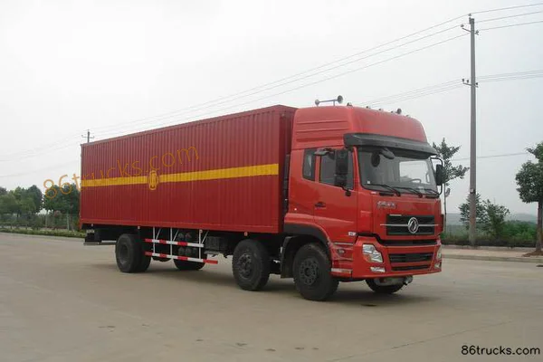 Dongfeng Commercial Vehicle Tianlong 210hp 6X2(8 wheels) Explosive Material Transport Truck (Zhongchang Brand) Exterior (2) | 86Trucks