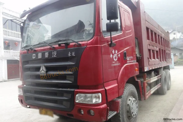 Sinotruk Haoyun camion benne 266 ch 6X4(10 roues) 6.3 m Extérieur (3) | 86Trucks