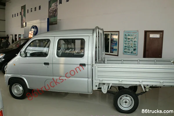 FAW Jilin JiaBao 0.97L 59 hp 4X2(6 wheels) gasoline 2m double-row mini truck (extended version) Exterior (3) | 86Trucks
