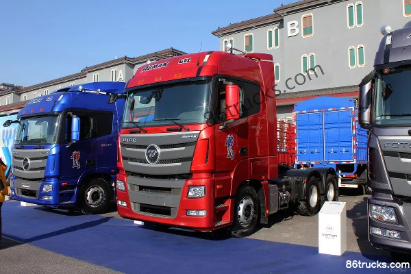 Foton Auman GTL 6-series heavy truck 420 hp 6X4(10 wheels) automatic tractor truck (Eaton AMT manual-automatic integrated) (GTL-2490 high-to