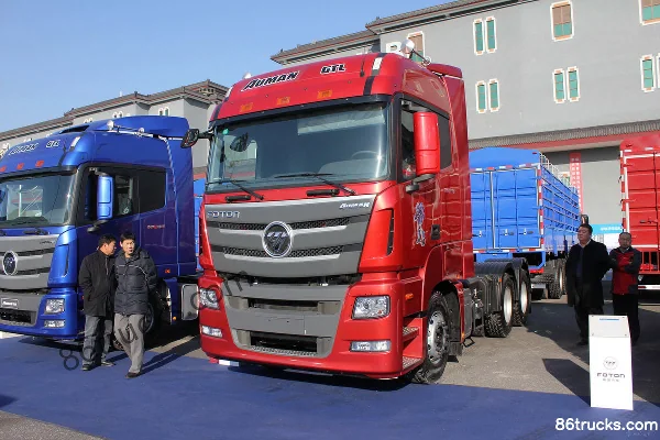 Foton Auman GTL 6-series heavy truck 420 hp 6X4(10 wheels) automatic tractor truck (Eaton AMT manual-automatic integrated) (GTL-2490 high-to