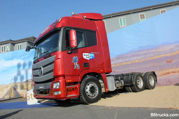 Foton Auman GTL 6 Series Heavy Truck 385 hp 6X4(10 wheels) Tractor Truck (GTL-2490 High Roof Standard Cab) Exterior (3) | 86Trucks