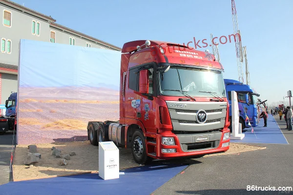 Foton Auman GTL 6 Series Heavy Truck 385 hp 6X4(10 wheels) Tractor Truck (GTL-2490 High Roof Standard Cab) Exterior (2) | 86Trucks