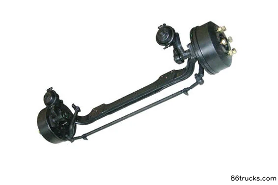 Zhonglian HNQ018F Steering Axle Exterior