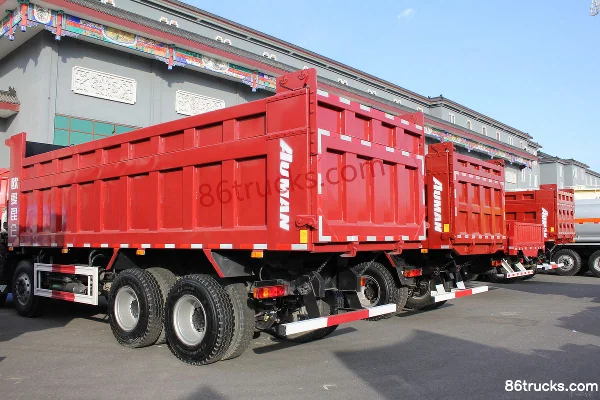 Foton Auman ETX 6 Series Heavy Truck 310 hp 8X4(12 wheels) 6.3m Dump Truck (ETX-2490 Flat Roof Cab) Exterior (3) | 86Trucks
