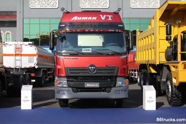 Foton AumanVT Série 6 poids lourd 380 ch 6X4(10 roues) Tracteur routier (cabine haute VT-2490) Extérieur (2) | 86Trucks