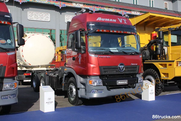 Foton AumanVT 6 Series Heavy Truck 380 hp 6X4(10 wheels) Tractor Truck (VT-2490 High Roof Cab) Exterior